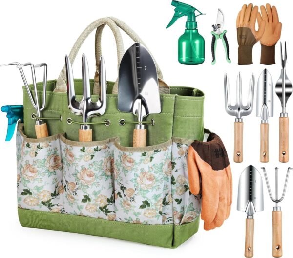 9-Piece Heavy Duty Garden Tool Set