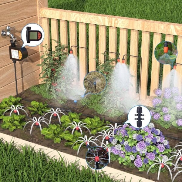 Automatic Drip Irrigation System Kit